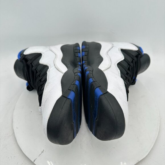 Nike Air Jordan 10 Retro Orlando Men Size 10.5 310805 108 White Black Royal Shoe - Picture 7 of 11